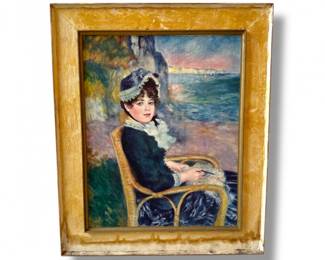 111 AfterPierreAugusteRenoirBytheSeashorePosteronCanvas