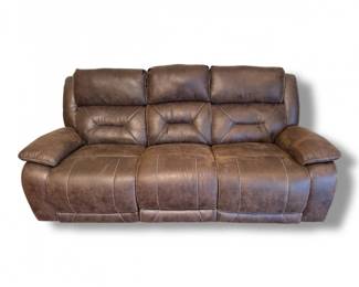 52 3SeatRecliningSofawBuiltinControlPanelUSBport