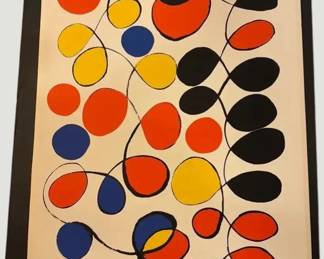 2081Alexander Calder Vnusiennes 1971 Art Print  Modern Abstract Poster