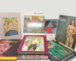 3052Collection of Fine Art Books  Bonnard, ToulouseLautrec, Matisse, Carr  More