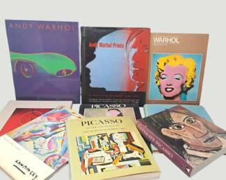 3071Modern Art Reference Books  Warhol, Picasso, Kandinsky and Others