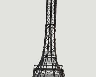 3018Metal Wire Eiffel Tower Sculpture  Approx. 34 Inches Tall