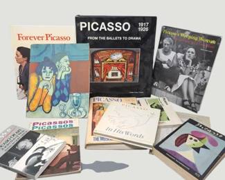 3080Collection of Pablo Picasso Art Books