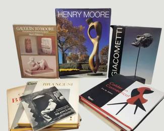 3072Modern Sculpture Art Books  Henry Moore, Brancusi, Giacometti