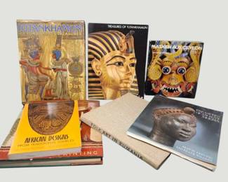 3145Collection of Cultural Art Books  African, Egyptian, Etruscan  Folk Art