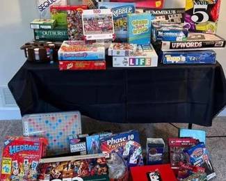 Large Game Night- Large group of various games