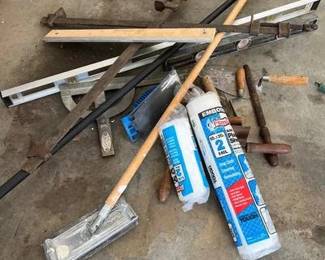 Mixed A Lot Of Hand, Tools And Levels In working condition