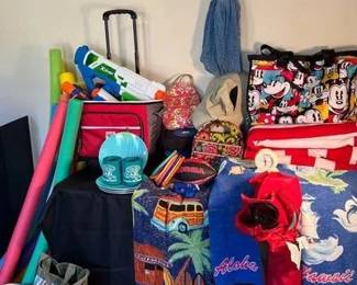 It’s Beach Time All beach, essentials towels, bags, hats, toys, chairs, and more