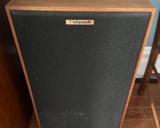 Pair of Klipsch speakers 28" tall