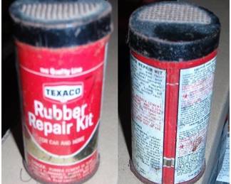 Vintage Texaco rubber repair kit 