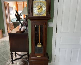 Hand-crafted grandfather clock 7'