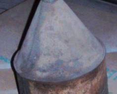 Vintage oil funnel