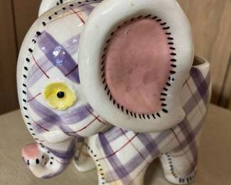 29 Napcoware Ceramic Elephant Planter