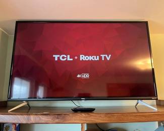 29 TCL 43In. 4K UHD HDR LED Smart Roku TV