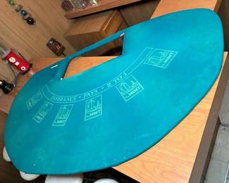 29 Portable Blackjack Gaming Table Felt