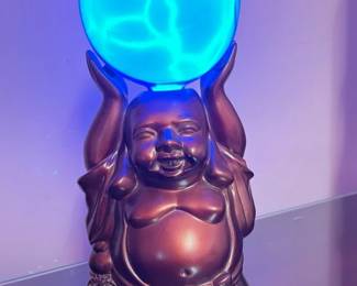 29 LumiSource Happy Buddha Electra Plasma Lamp
