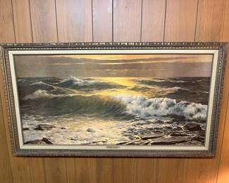 29 Turner Breakers At Eventide Amedeo Boroni Print