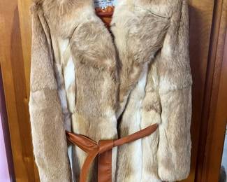 29 Kamal LA Vintage Rabbit Fur Jacket