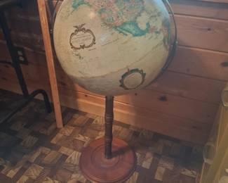 Globe on a stand