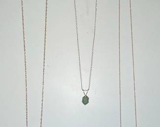 14k Gold Necklaces with Pendants