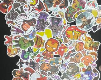 Marvel Superheroes Chibi Sticker Collection