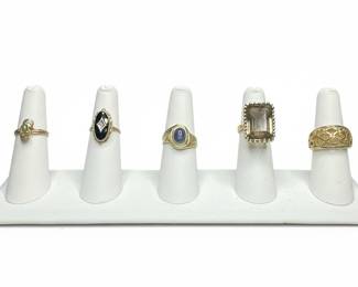 10k & 14k Gold Rings