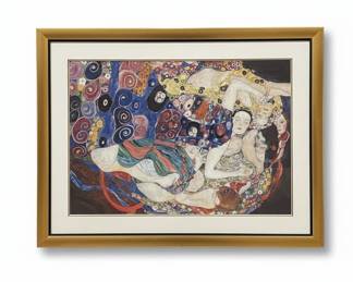 The Maiden (Die Jungfrau) by Gustav Klimt reproduction