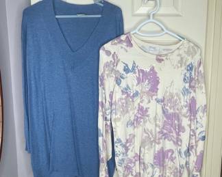 Chico's Floral Print Sweater