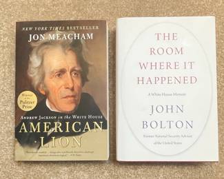 Jon Meacham's 'American Lion' and John Bolton's 'The Room Where It Happened'