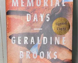 Memorial Days by Geraldine Brooks - Signed Copy