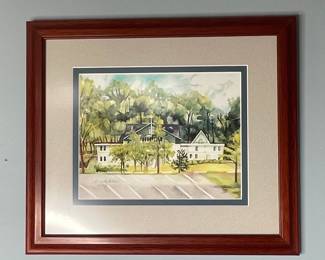 Watercolor Landscape by Catherine H. Hollis
