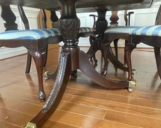 L. & J.G. Stickley Dining Table and Chairs Set