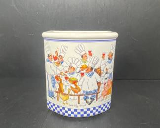 WilliamsSonoma Marketplace Good Chefs Canister by Guy Buffet