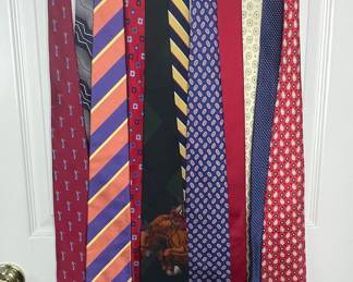Men's Silk Ties (Ben Silver Charleston, Polo by Ralph Lauren)