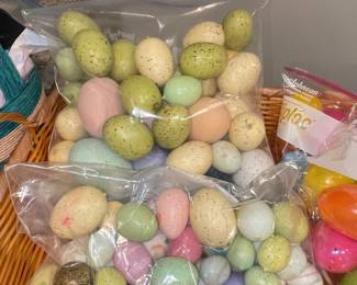 Assorted Decorative Easter Eggs