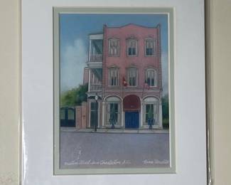 Nina Uccello "Meeting Street in Charleston S.C." Print