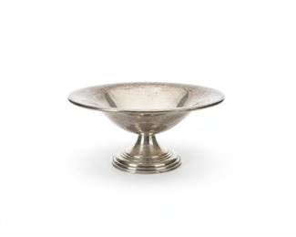 Silver Weighted Footed Compote Bowl