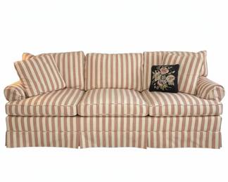 Spicer's Upholstery Shop Sofa and Ottoman