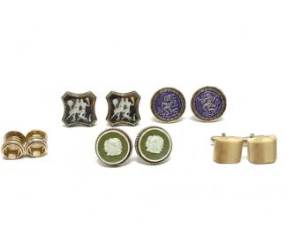 Assorted Vintage Cufflinks and Studs
