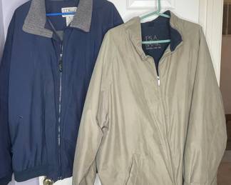 L.L. Bean and Jos. A. Bank Jackets