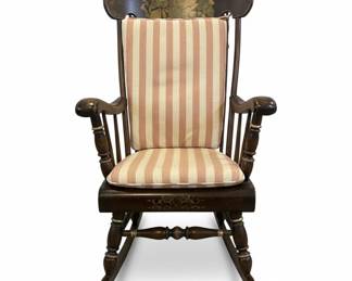 Ethan Allen Vintage Wooden Rocking Chair