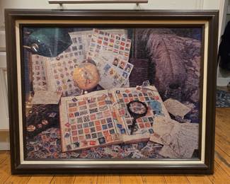 Vintage "U.S. Stamps of The 80's" Jigsaw Puzzle