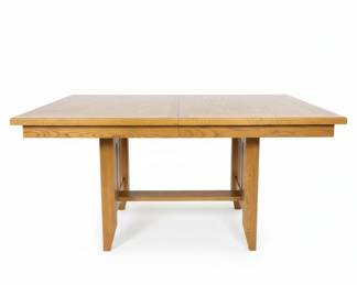 Vintage Oak Desk Table