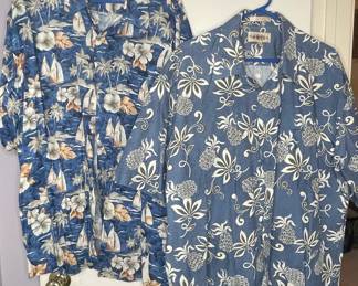 Grant Thomas and Pineapple Print Hawaiian Shirts