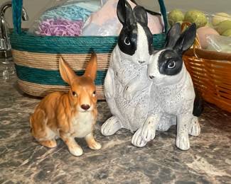 Vintage Bunny Figurines