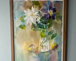 Floral Still Life Watercolor