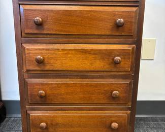 Antique Wood Small Chest