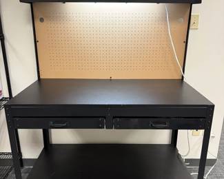 Multipurpose Work Bench with Light and Builtin Socket.