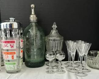 Glass Barware Collection