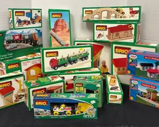 Brio and Thomas The Train